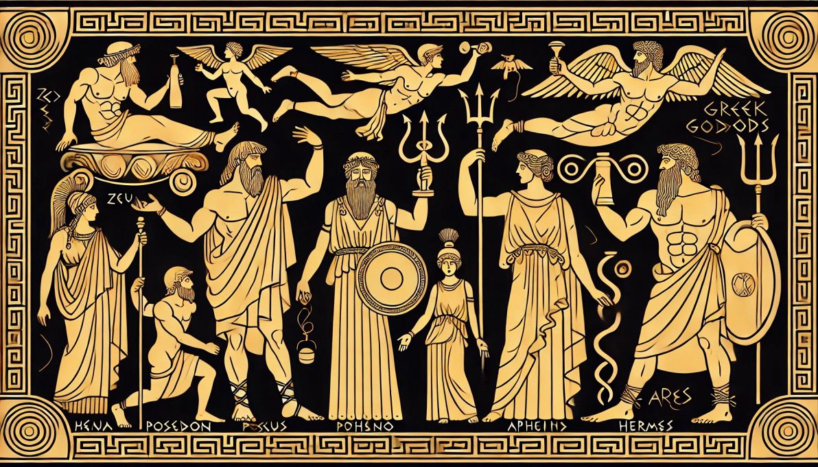 Gli dei dell'Olimpo